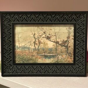 Elegant Black Framed Art